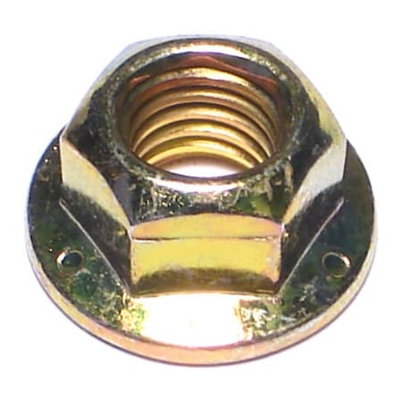 Midwest Fastener Corp. 3/8"-16 Zinc Plated Grade 8 Steel Coarse Thread Flange Nuts Bolts 15PK 71641